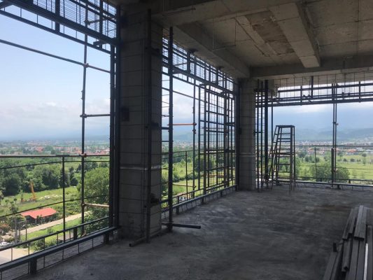 نصب ساب فریم پنجره های برج ساحلی دژاوو