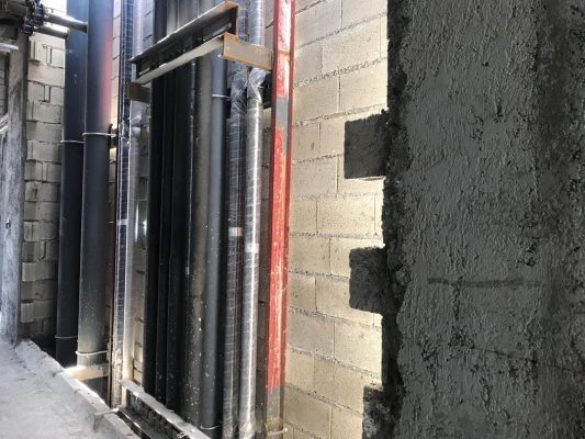 لوله کشی فاضلاب دژاوو